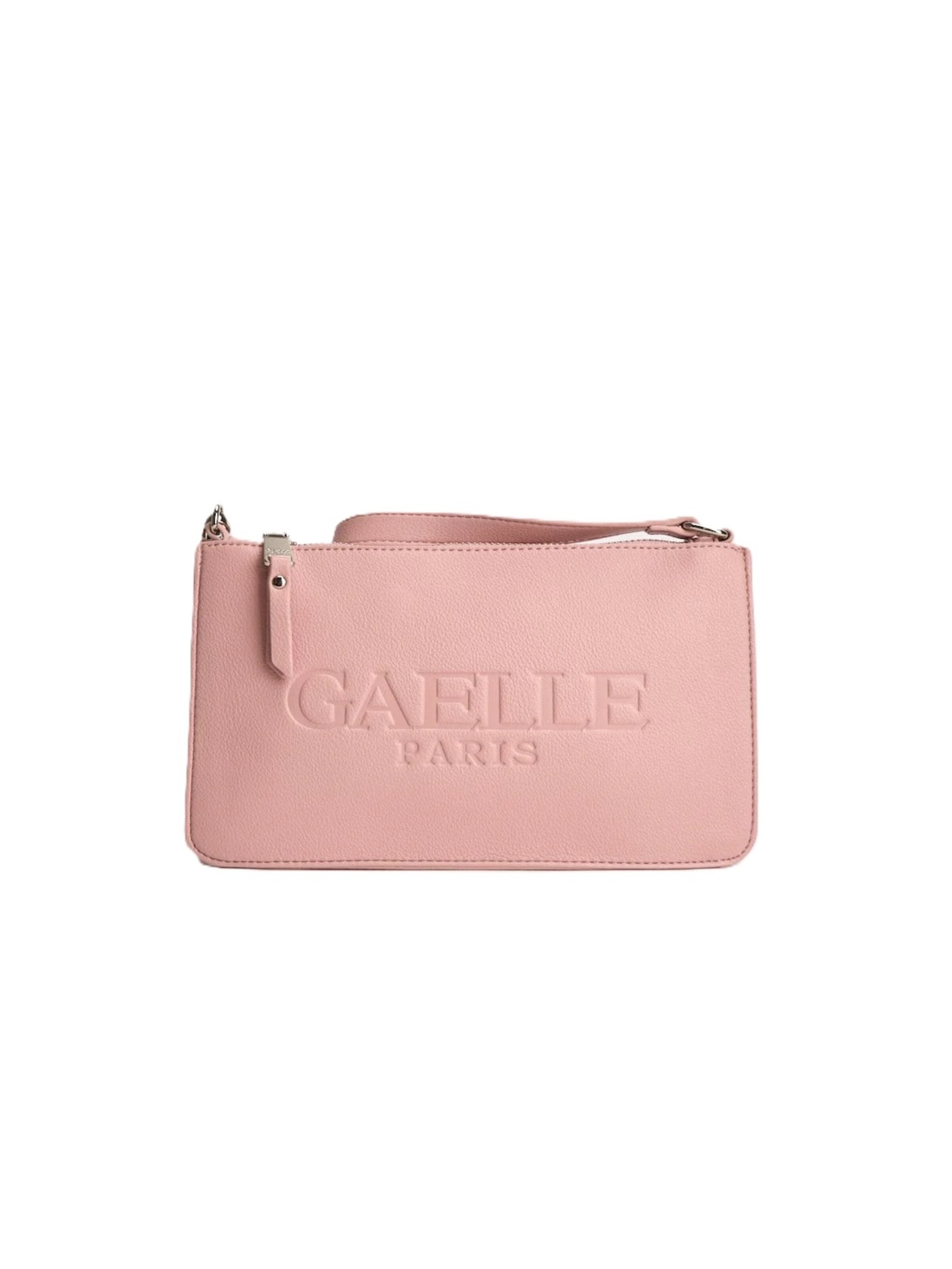 Borsa a spalla 'GAACW03093' di Gaelle Paris in rosa: frontale