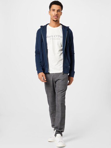 Marc O'Polo Zip-Up Hoodie in Blue