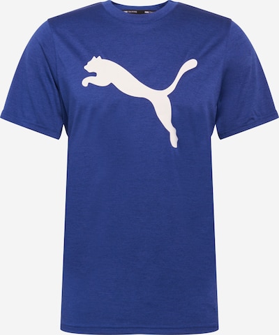 Tricou funcțional 'Heather Cat' PUMA pe albastru amestec / alb, Vizualizare produs