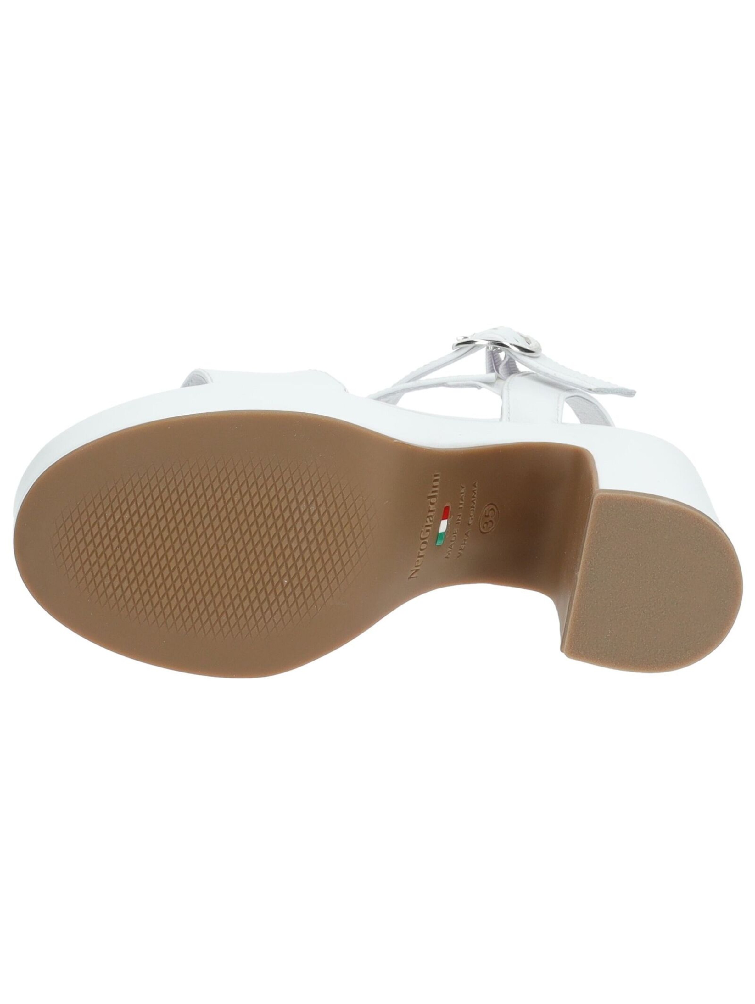 Sandalo di Nero Giardini in bianco