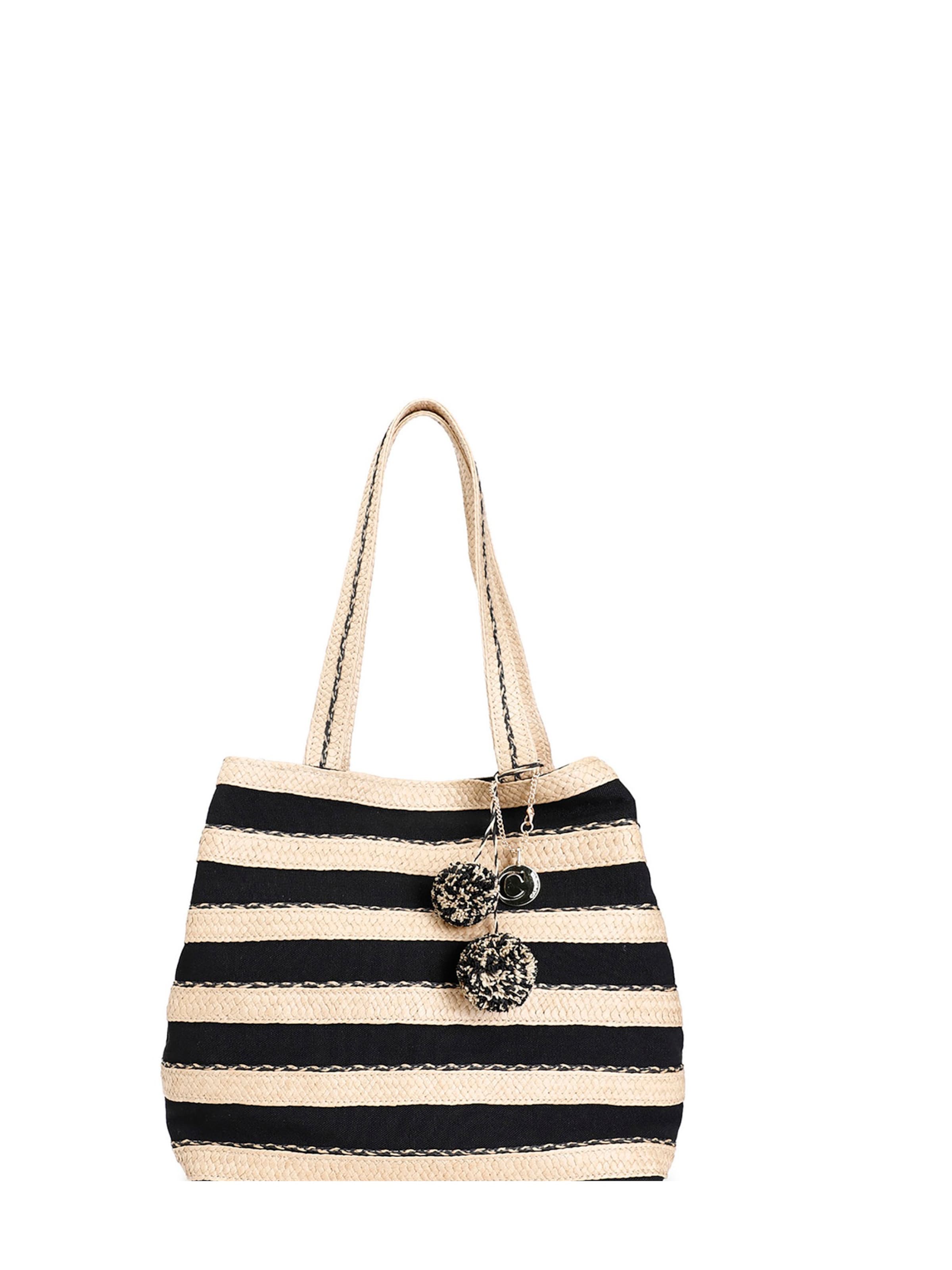 Shopper di CAFè NOIR in beige: frontale