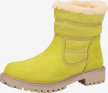 Darkwood Snow Boots in Yellow: front