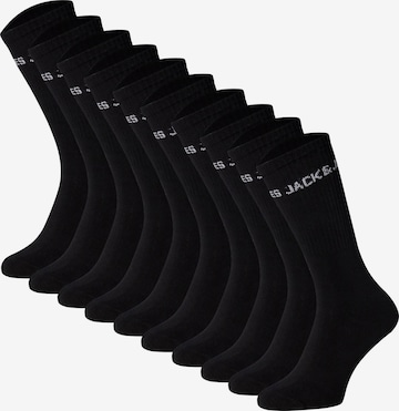 Jack & Jones Junior - Calcetines en negro: frente