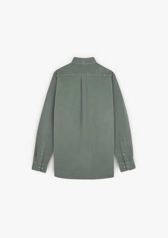 Scalpers Regular fit Button Up Shirt 'Oxford' in Green