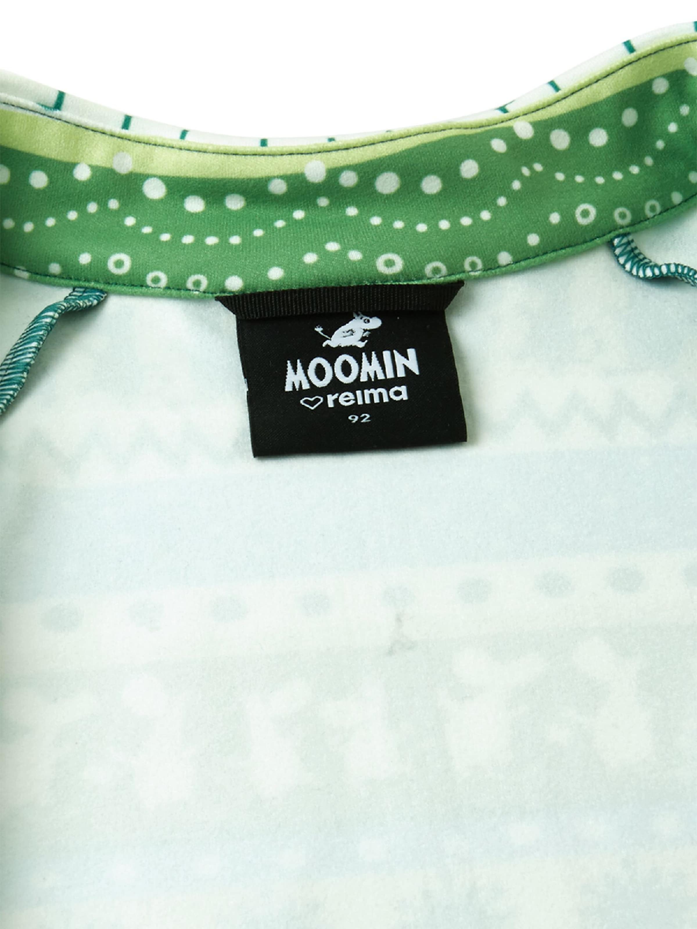 Veste en polaire ' Moomin Tarpeen ' Reima en vert