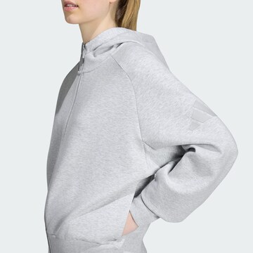 Veste de survêtement 'Soft Lux' ADIDAS SPORTSWEAR en gris