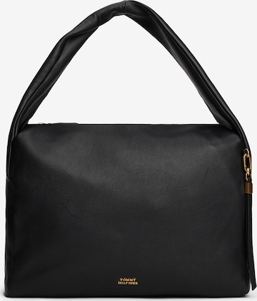 TOMMY HILFIGER Шоппер в Черный: спереди