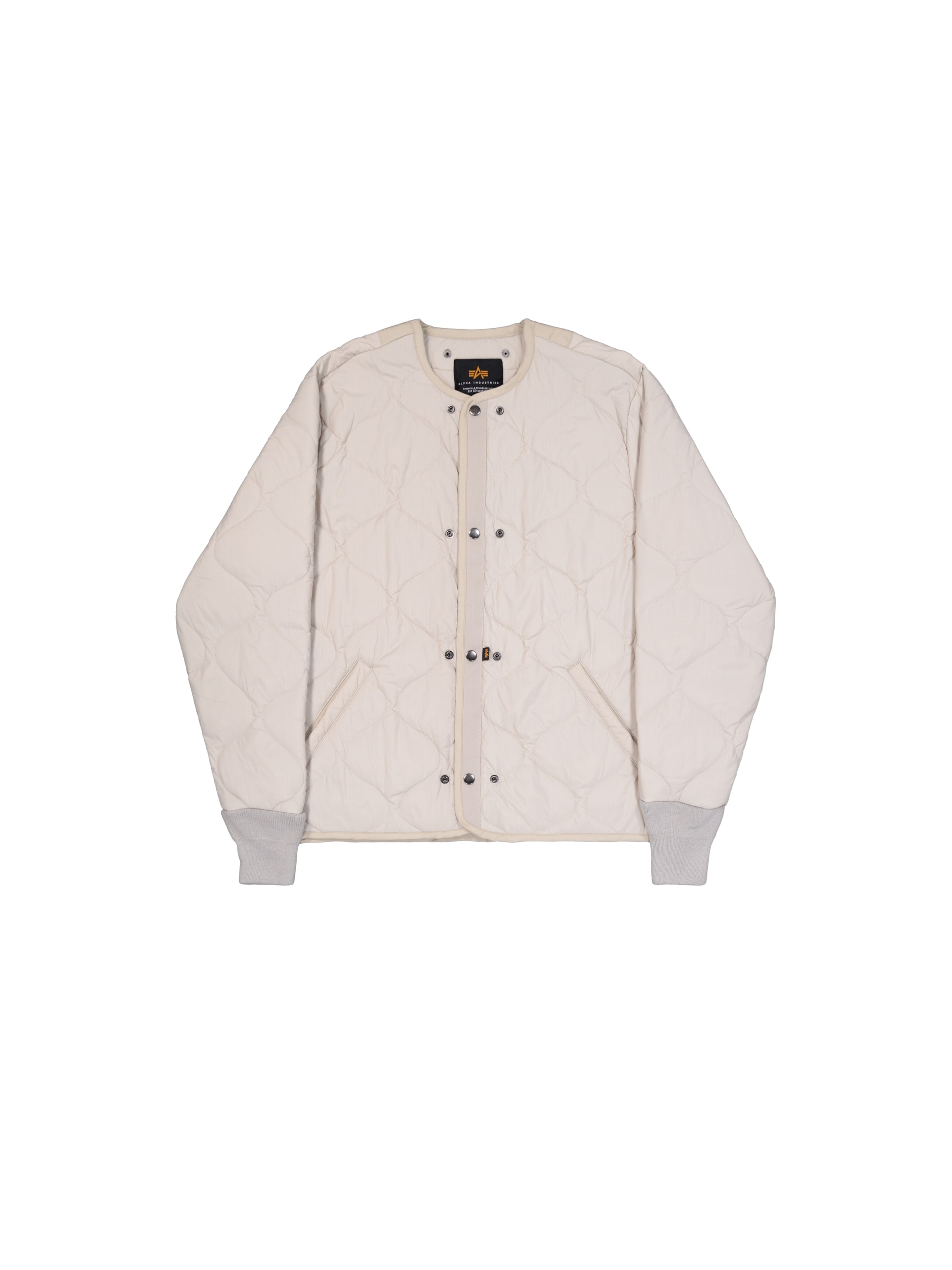 ALPHA INDUSTRIES Overgangsjakke i beige: forside