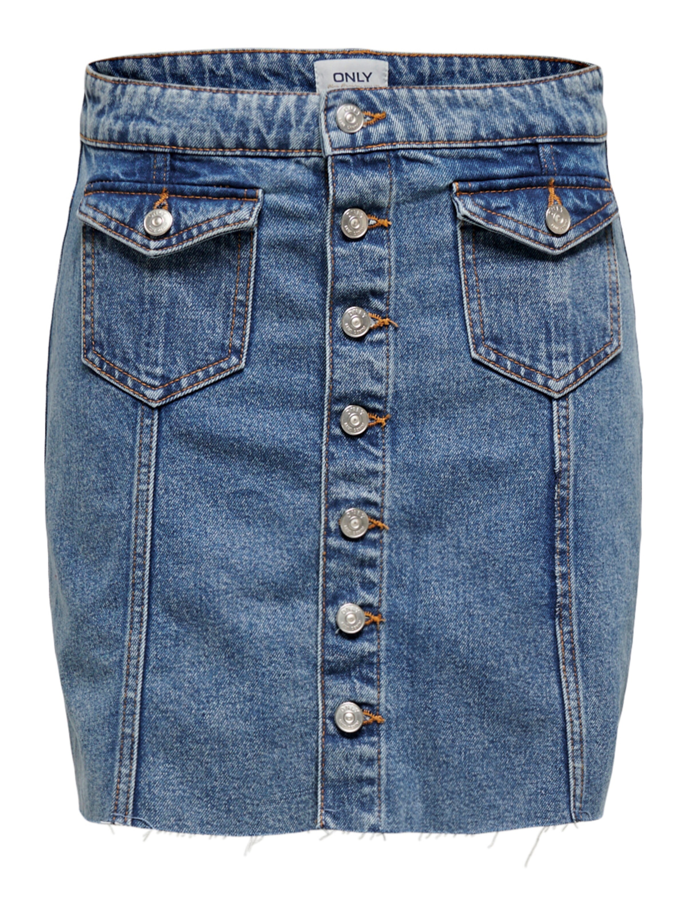 ONLY Rock 'Laguna' in Blau: Vorderseite