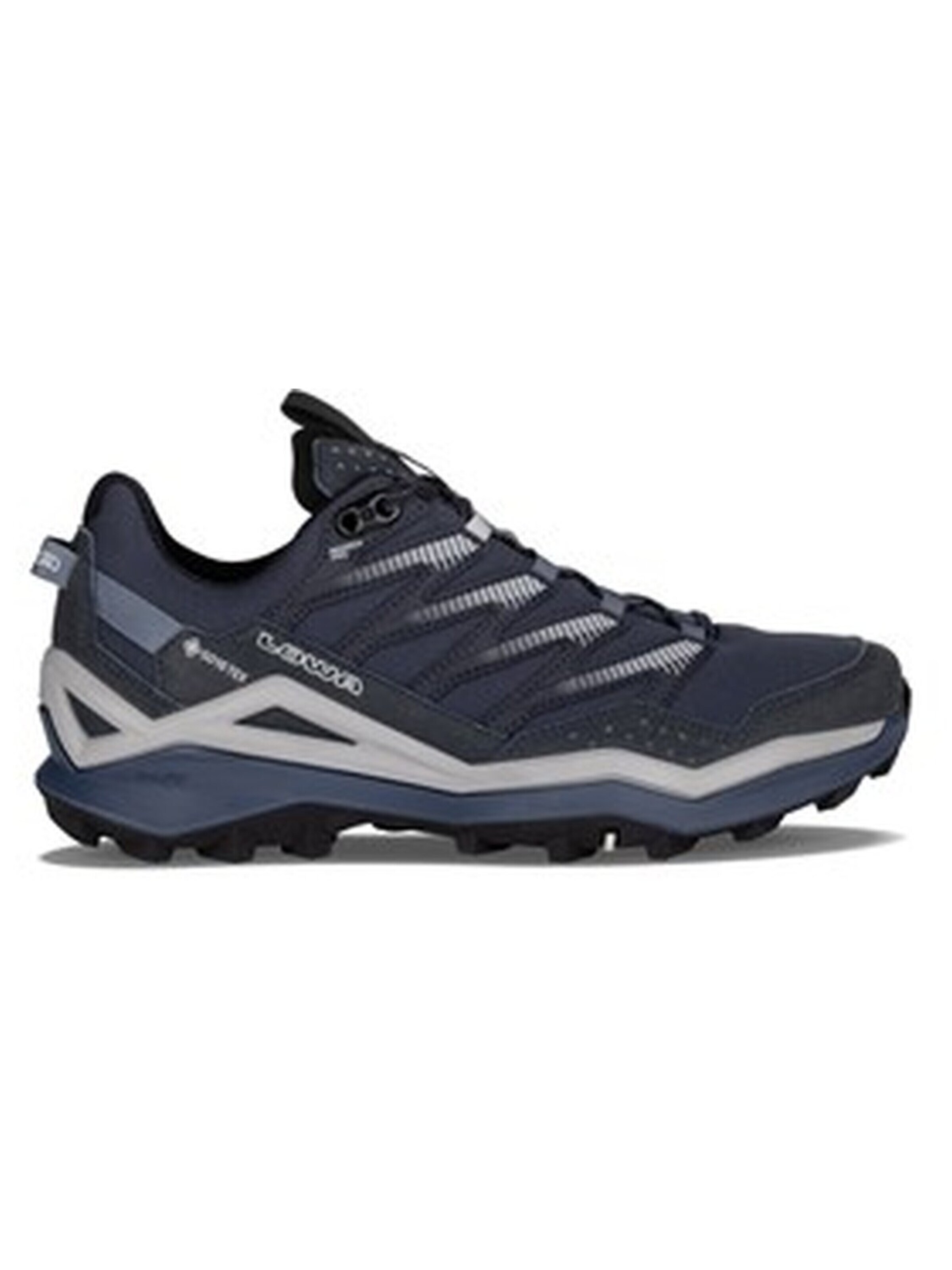 LOWA Lace-up shoe 'Schnürschuh Herren 311630/6966 Kunststoff (Synthetik) in blau' in Blue: front