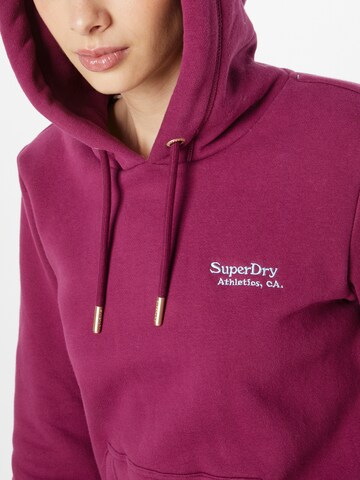 Superdry Bluzka sportowa 'Essential' w kolorze fioletowy