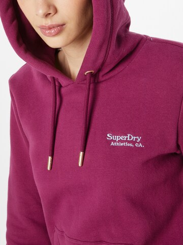 Sweat-shirt 'Essential' Superdry en violet