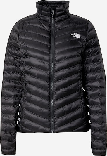 THE NORTH FACE Sportjacke 'HUILA' in schwarz / weiß, Produktansicht