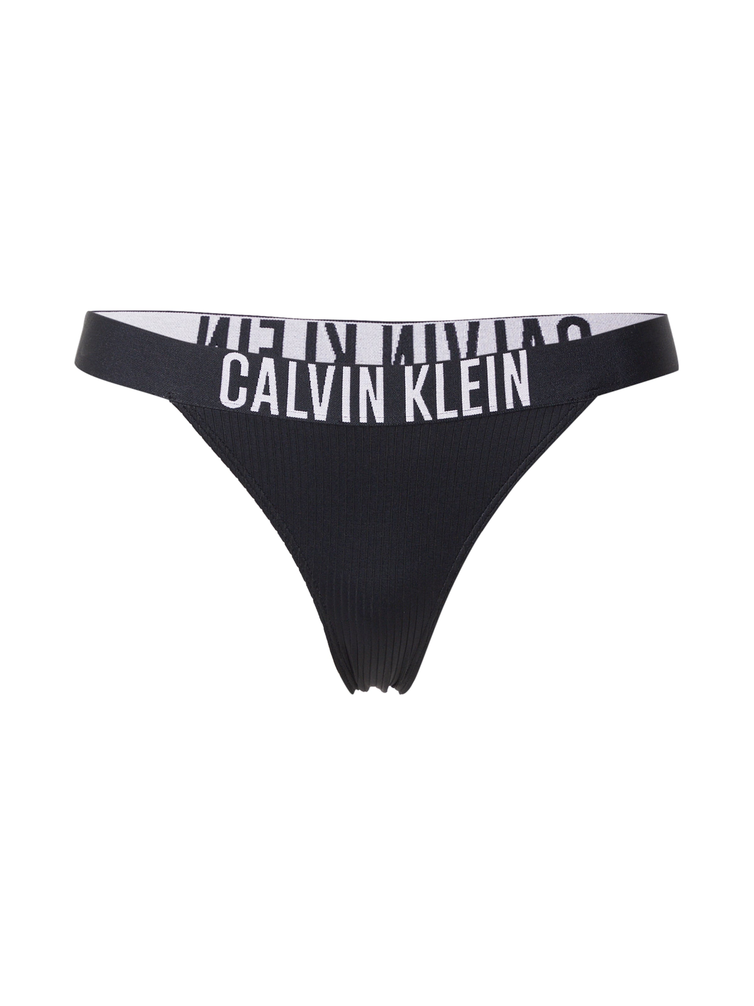 Calvin Klein Swimwear Bikiinipüksid 'Intense Power', värv must: eest vaates