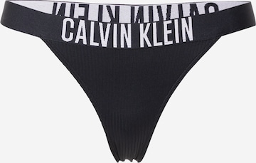 Bas de bikini 'Intense Power' Calvin Klein Swimwear en noir : devant