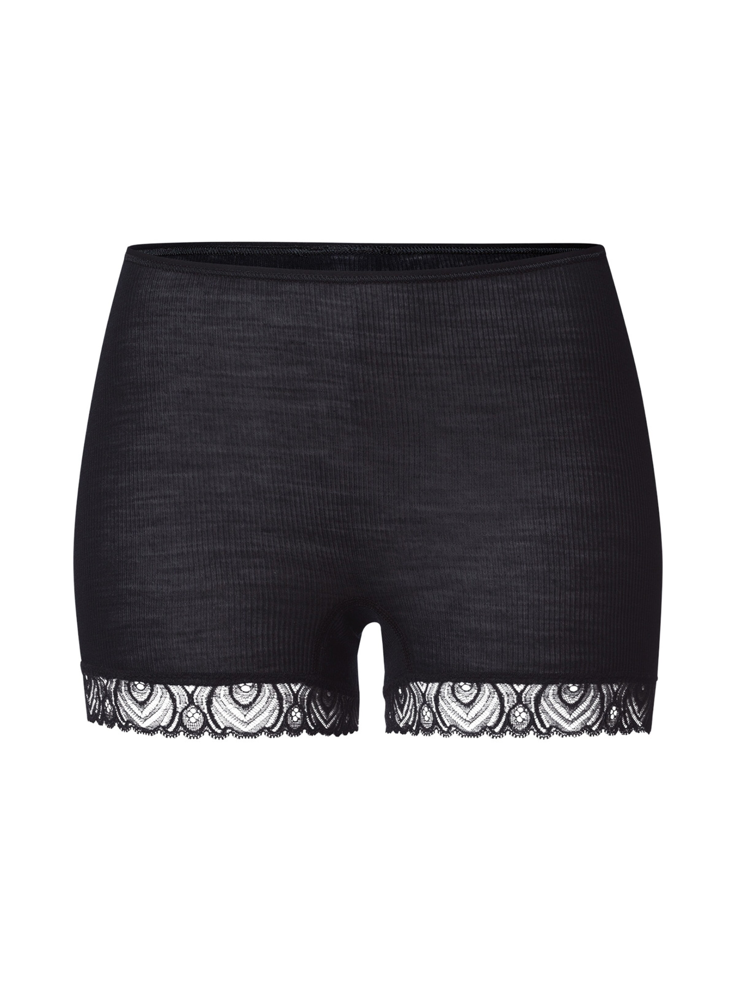 Culotte ' Woolen Lace ' Hanro en noir : devant