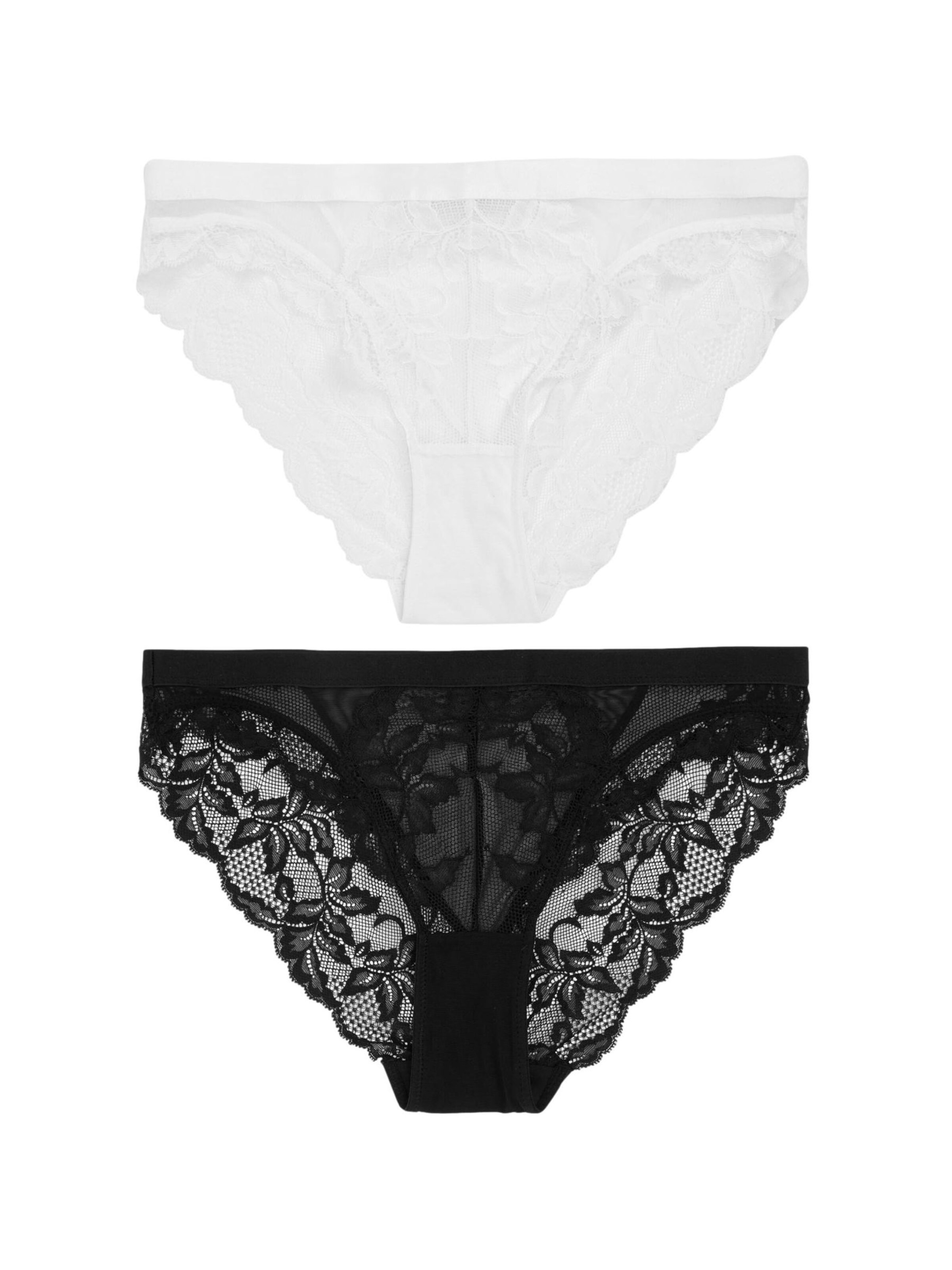 Next Трусы-слипы в Черный: спереди