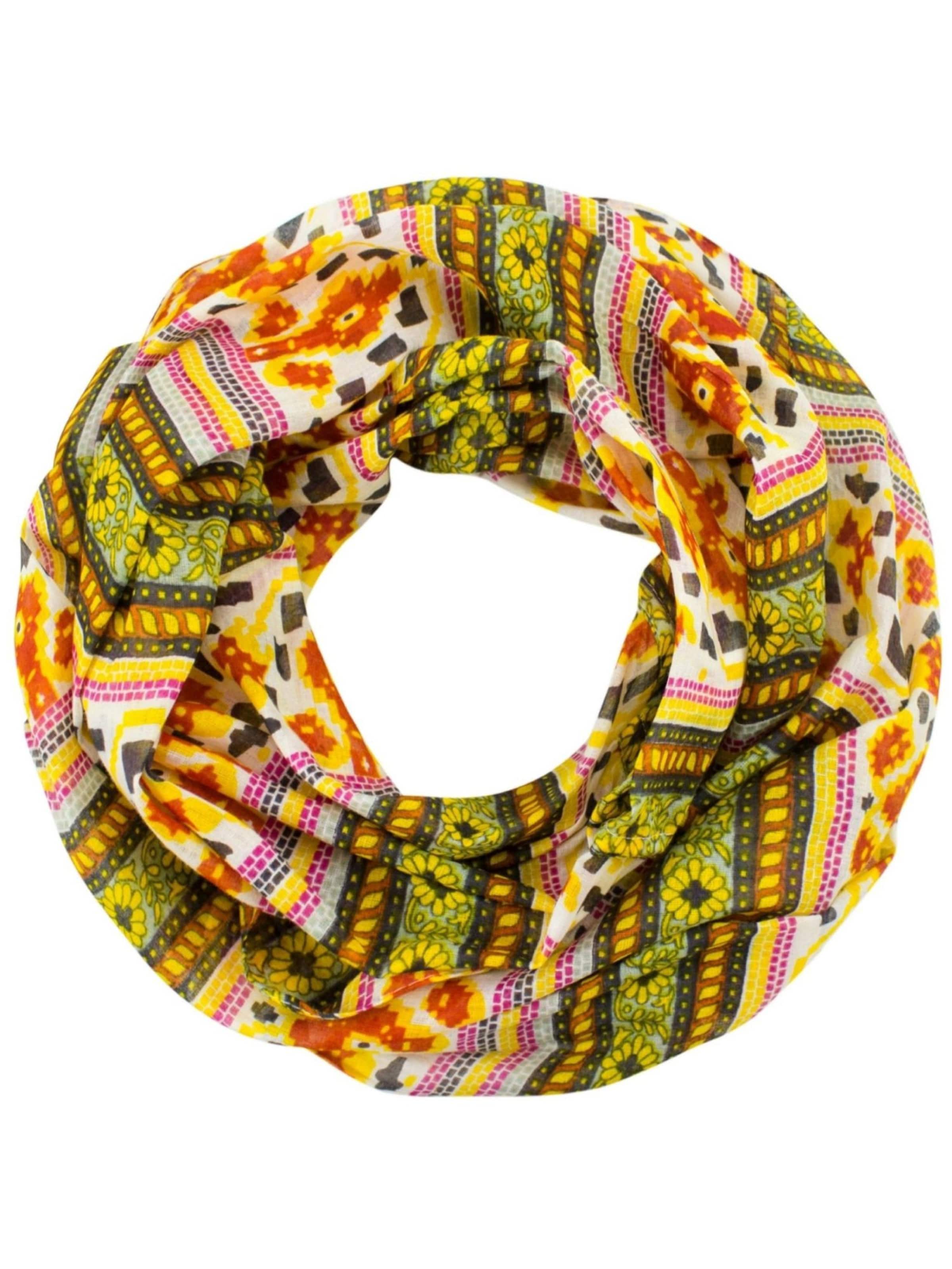 Sunsa Schlauchschal 'Sunsa'‌‌ in Grün: Vorderseite