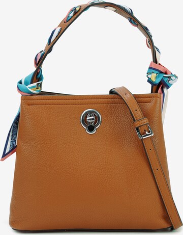 HARPA Handbag 'KATALIA' in Brown: front