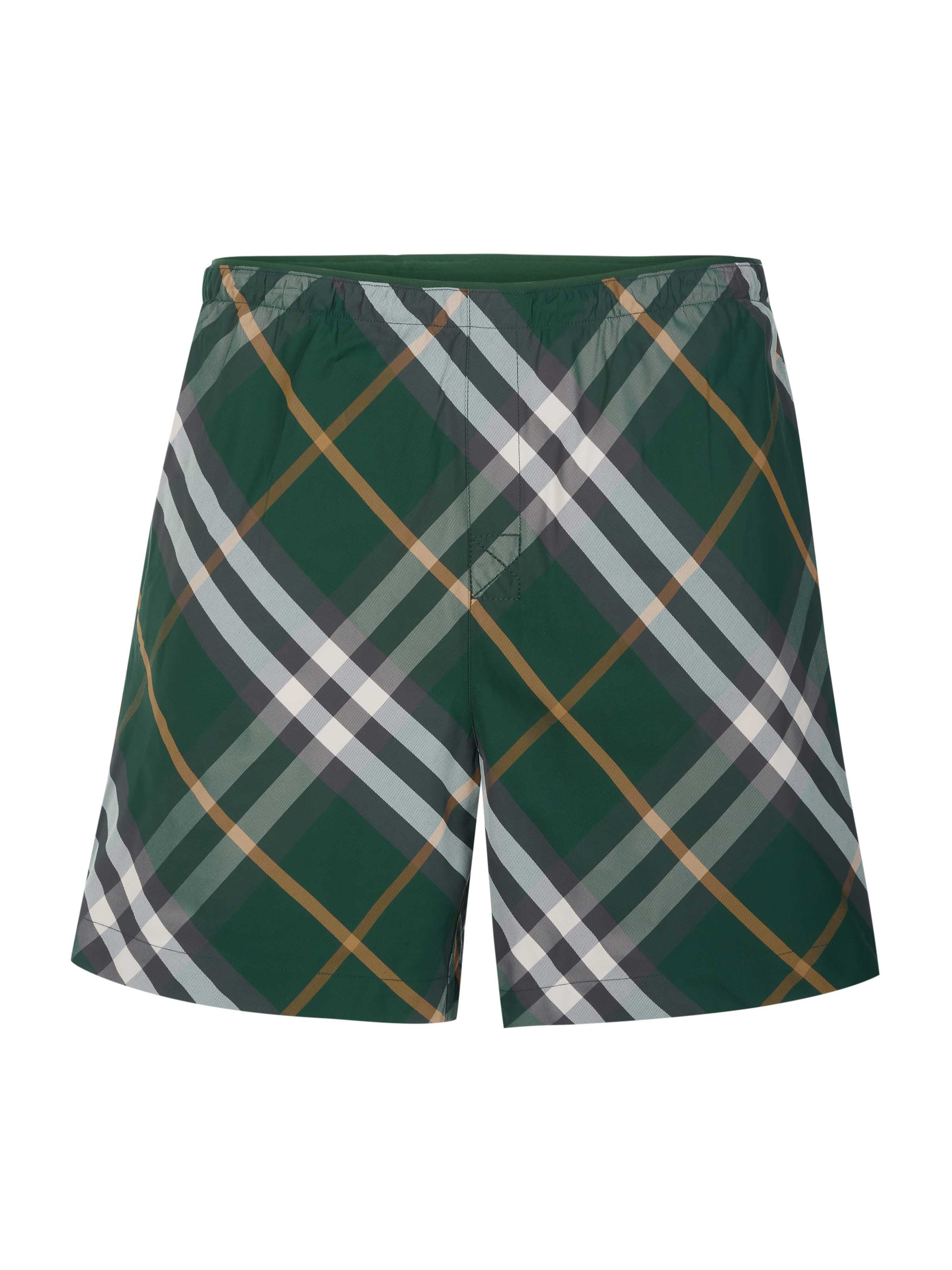 BURBERRY Badehose‌‌‌‌‌‌‌‌‌‌ in Grün: Vorderseite