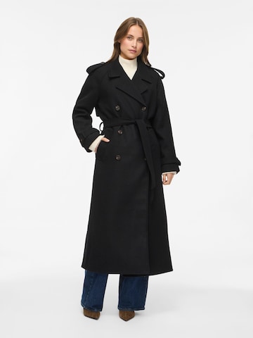 Manteau mi-saison 'VISofie' VILA en noir : devant