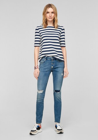 s.Oliver Slimfit Jeans in Blauw
