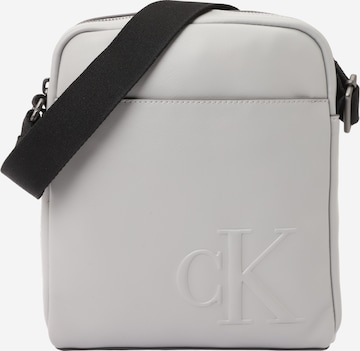 Calvin Klein Válltáska 'Bold' - szürke: elől