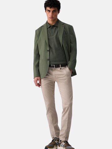 Liu Jo Regular fit Kavaj 'LIU JO UOMO GIACCA BLAZER JERSEY GIACCA' i grön
