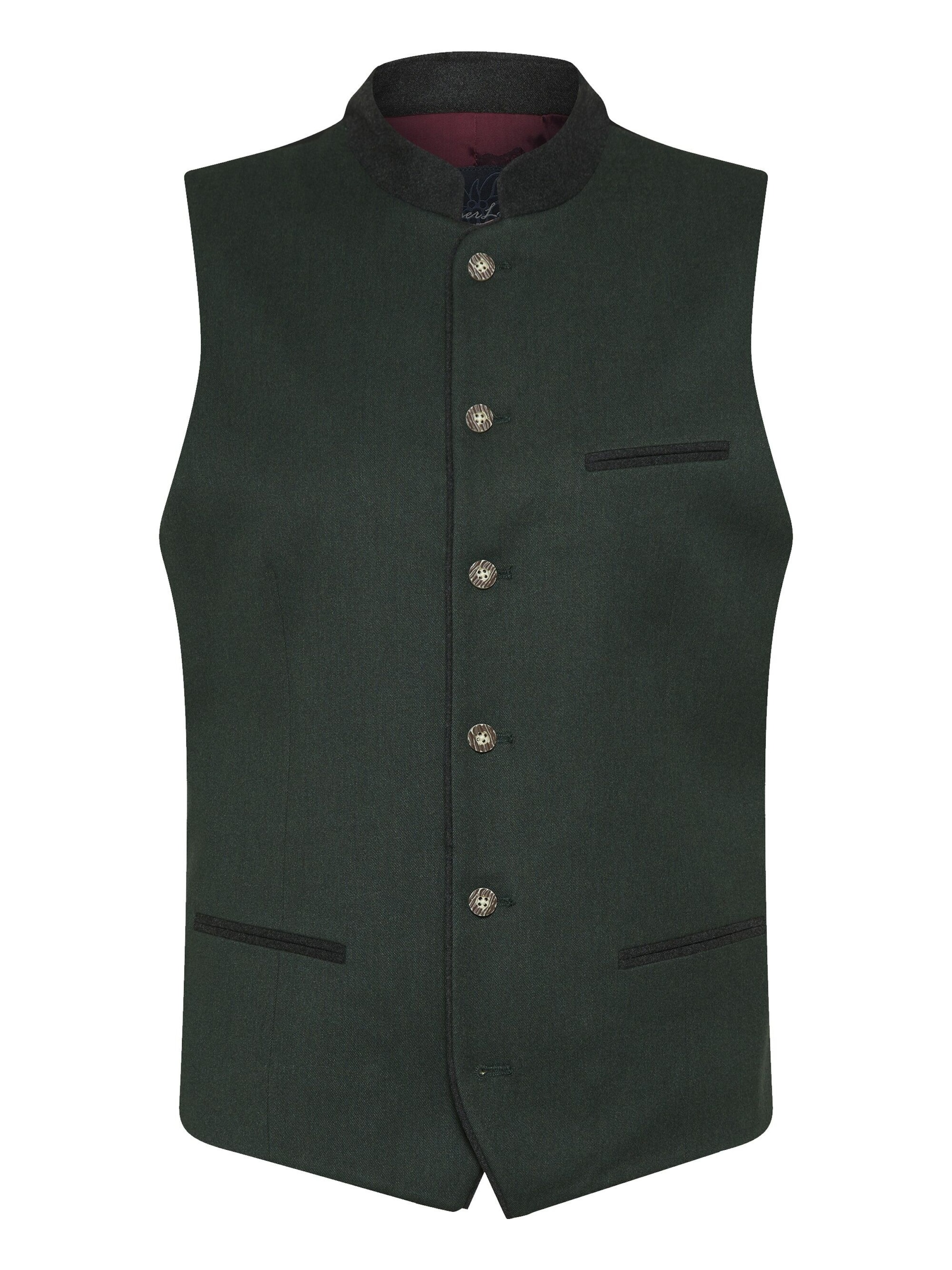 KaiserLich Trachtenweste '5434' in Grün: Vorderseite