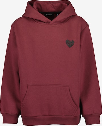 BLUE SEVEN Collegepaita värissä lila: etupuoli