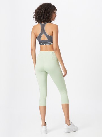 ADIDAS SPORTSWEAR - Skinny Calças de desporto 'Own The Run 3/4' em verde