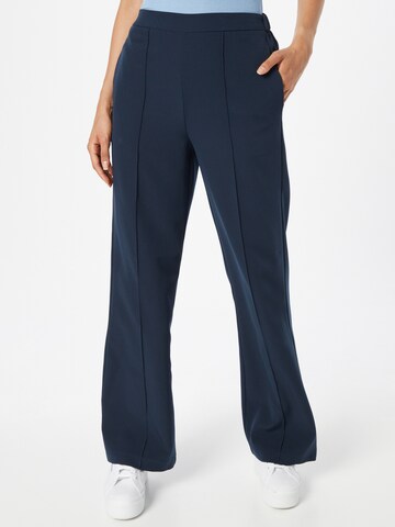 PIECES Wide leg Broek 'PCBOZZY' in Blauw: voorkant