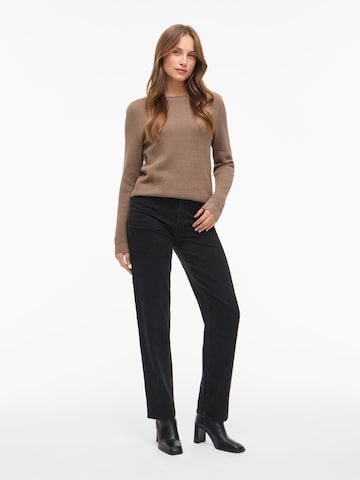 VILA Sweater 'VIDALO' in Beige