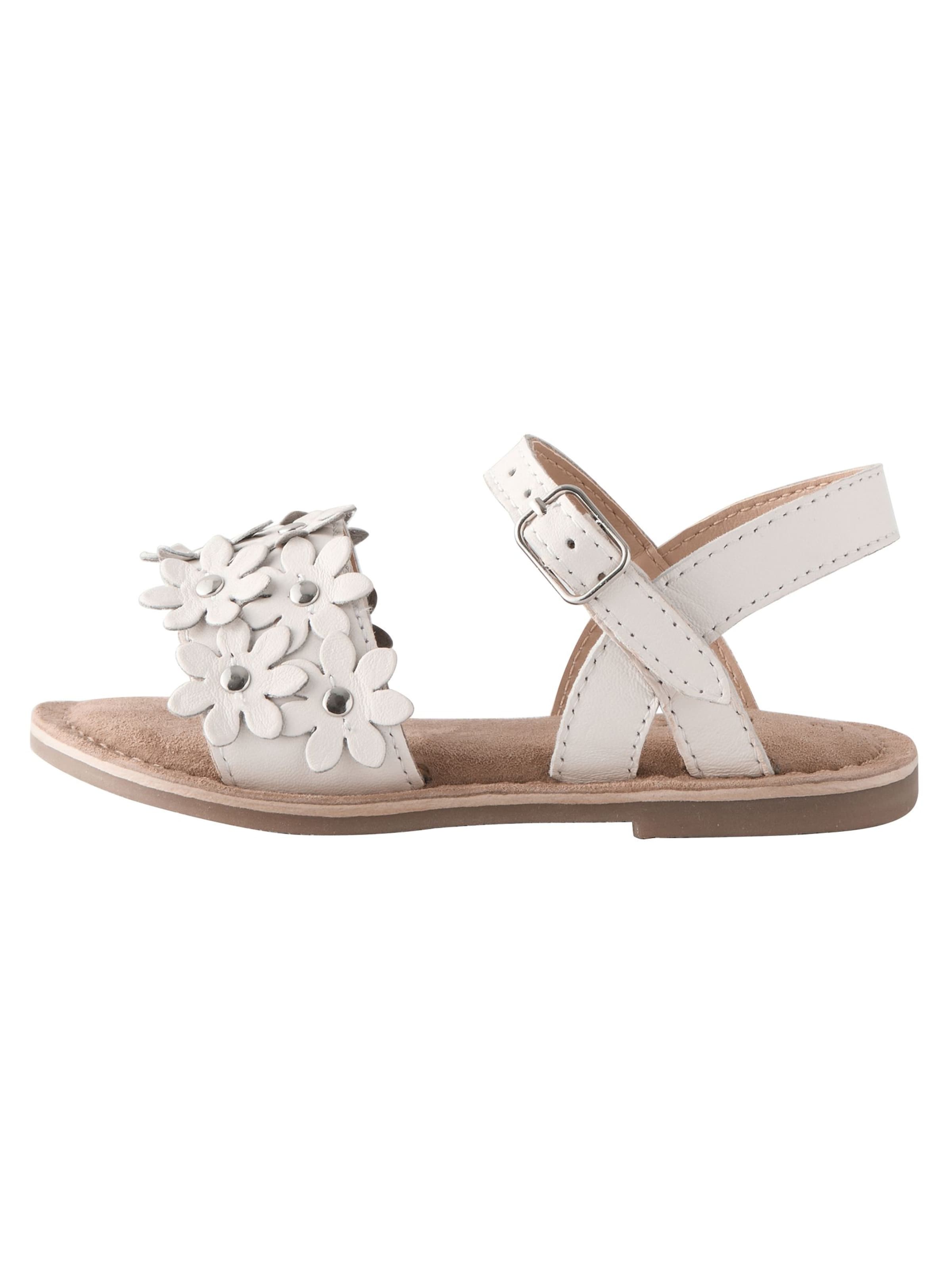 balta Next Sandalai: priekis