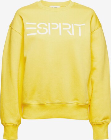 ESPRIT Sweatshirt in Yellow: front