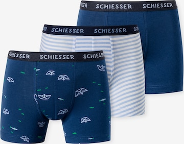 SCHIESSER Boxer ' 95/5 ' in Blau: predná strana