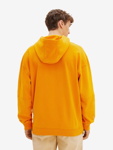 TOM TAILOR DENIM Sweatshirt in Orange