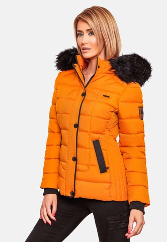 MARIKOO Winter jacket 'Unique' in Orange: front