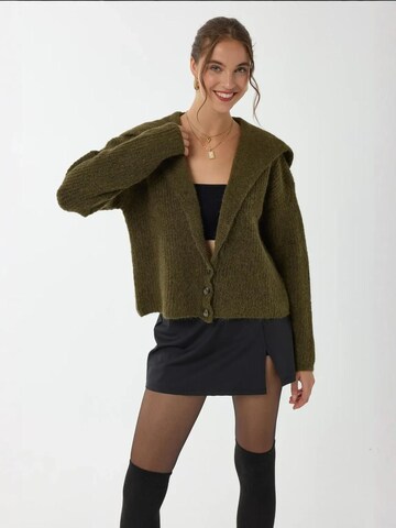 Cardigan 'Strickjacken' Hiccup en vert