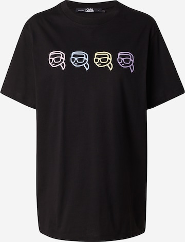 Karl Lagerfeld Shirts 'Ikonik 2.0' i sort: forside