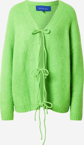 Résumé Knit cardigan 'OSNARS' in Green: front