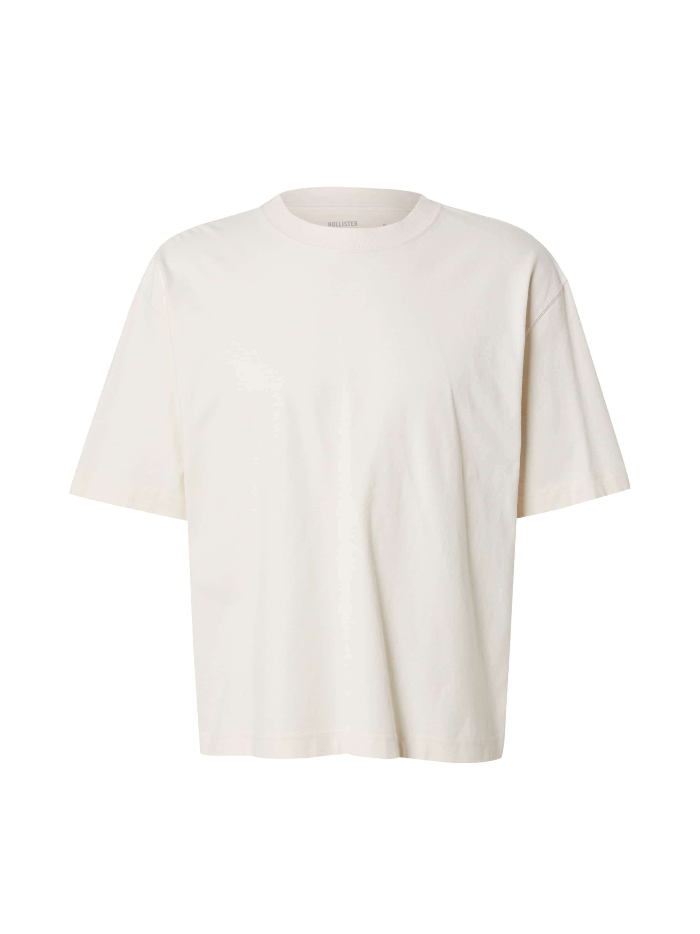 HOLLISTER Tričko - Béžová: predná strana