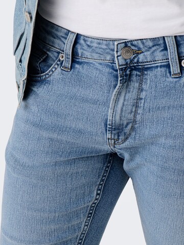 Slimfit Jeans 'Loom' di Only & Sons in blu