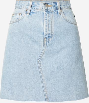 Dr. Denim Skirt 'Echo' in Blue: front