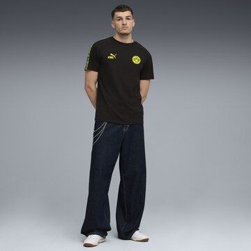 PUMA Shirt 'Borussia Dortmund King' in Zwart