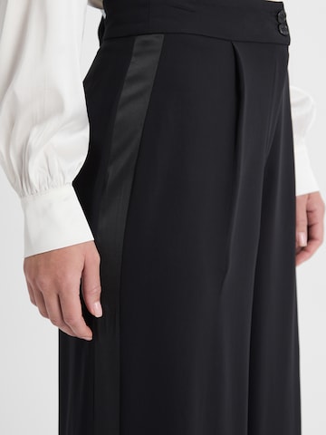 Wide Leg Pantalon à pince 'Cecile' Guido Maria Kretschmer Women en noir
