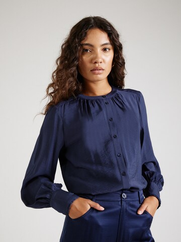 Camicia da donna 'Ilano' di b.young in blu: frontale