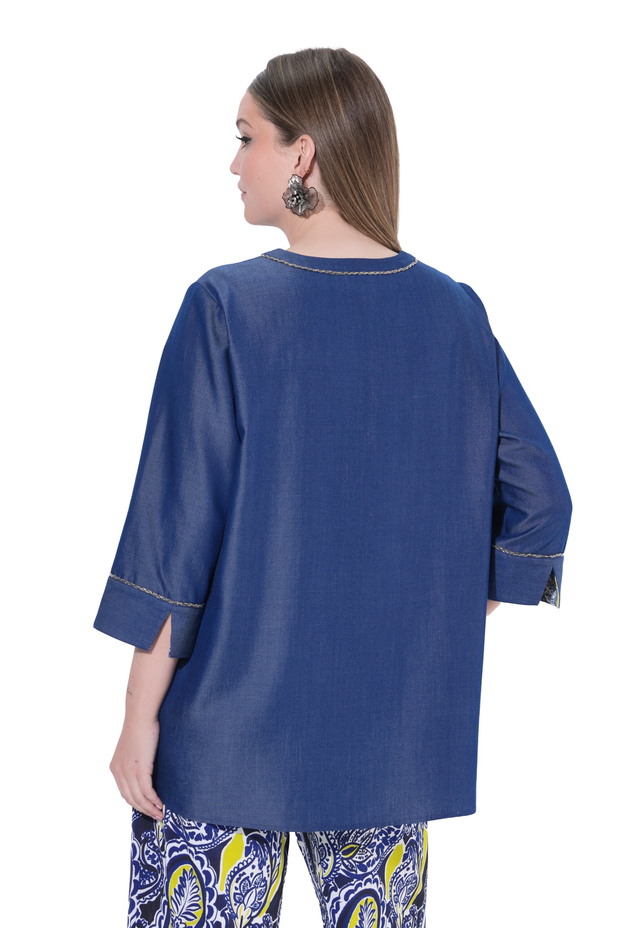 Ulla Popken Blouse in Blauw