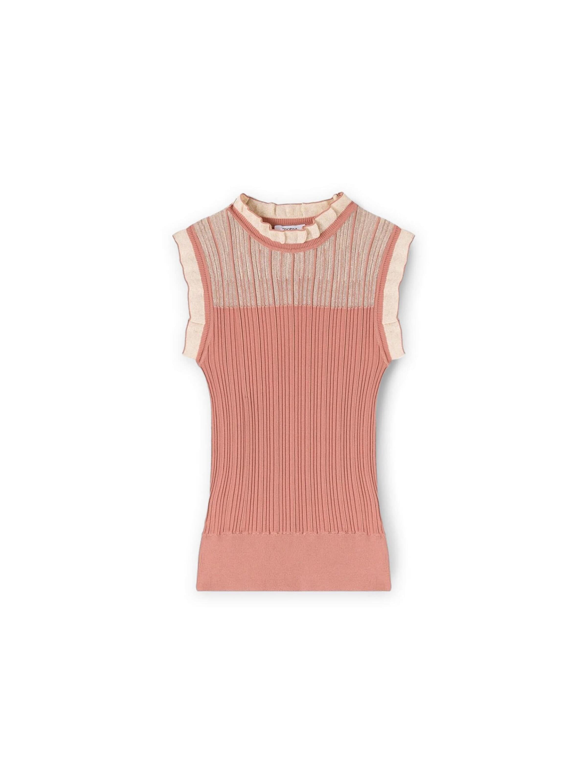 Tops en tricot MOTIVI en rose : devant