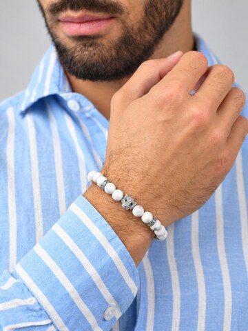 GT Collection - Pulseira 'LEOPARD' em branco
